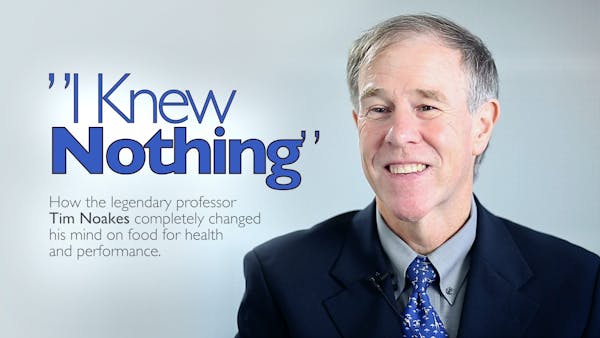 "I Knew Nothing" - Professor Tim Noakes