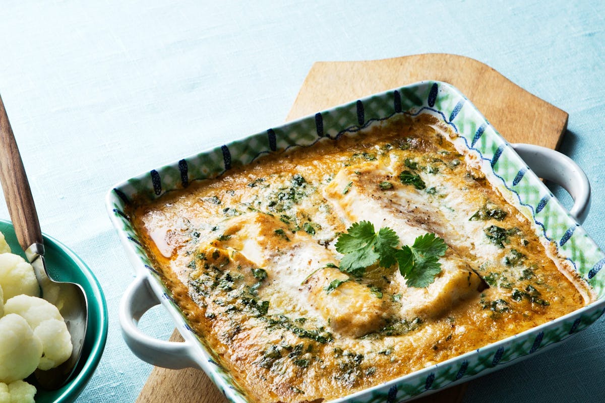 Thai Fish with Curry and Coconut