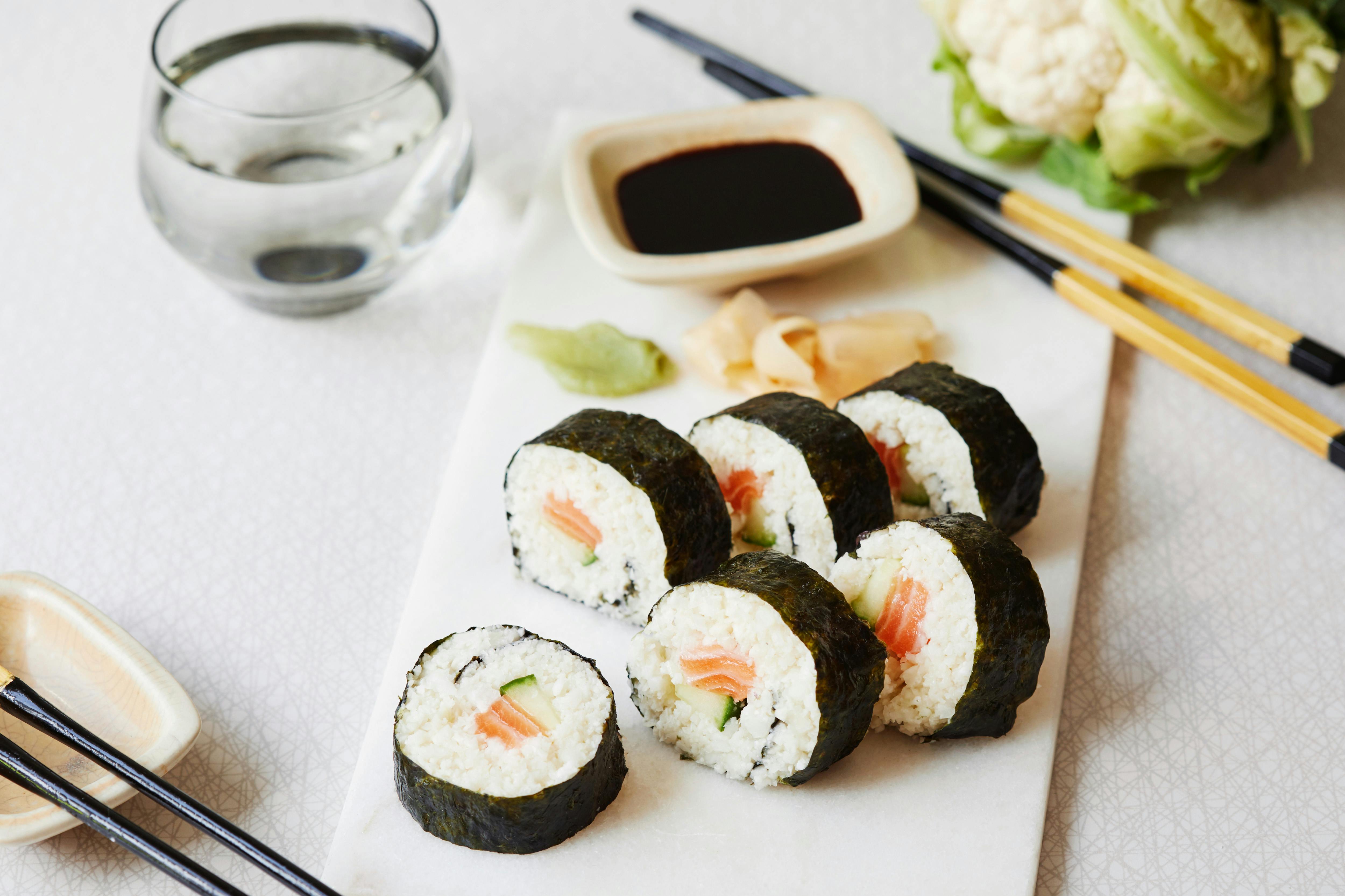 sushi and low carb diet