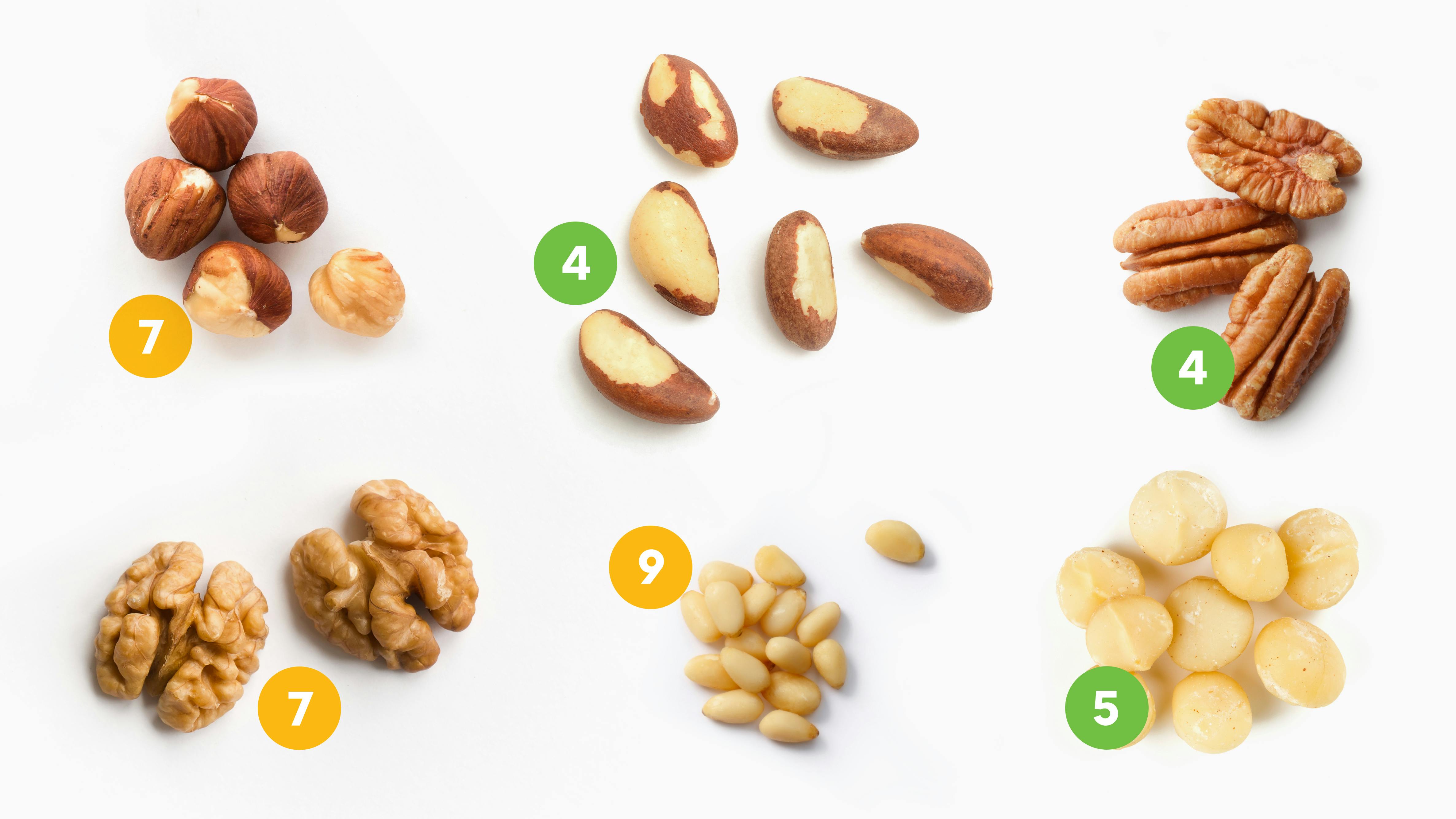 highest fat low carb nuts for keto diet