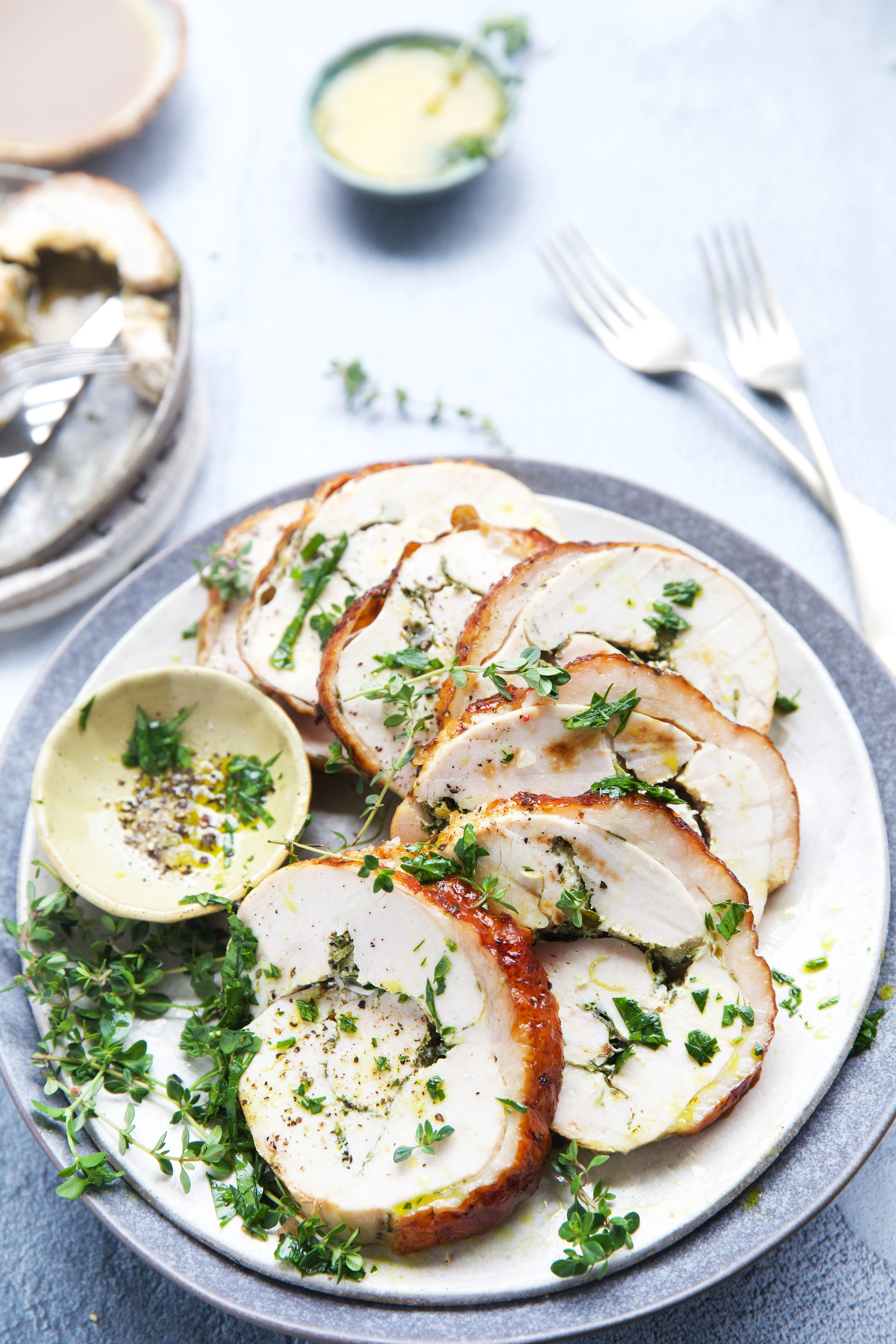 Roast Turkey Roulade With Herbs - Keto Recipe - Diet Doctor